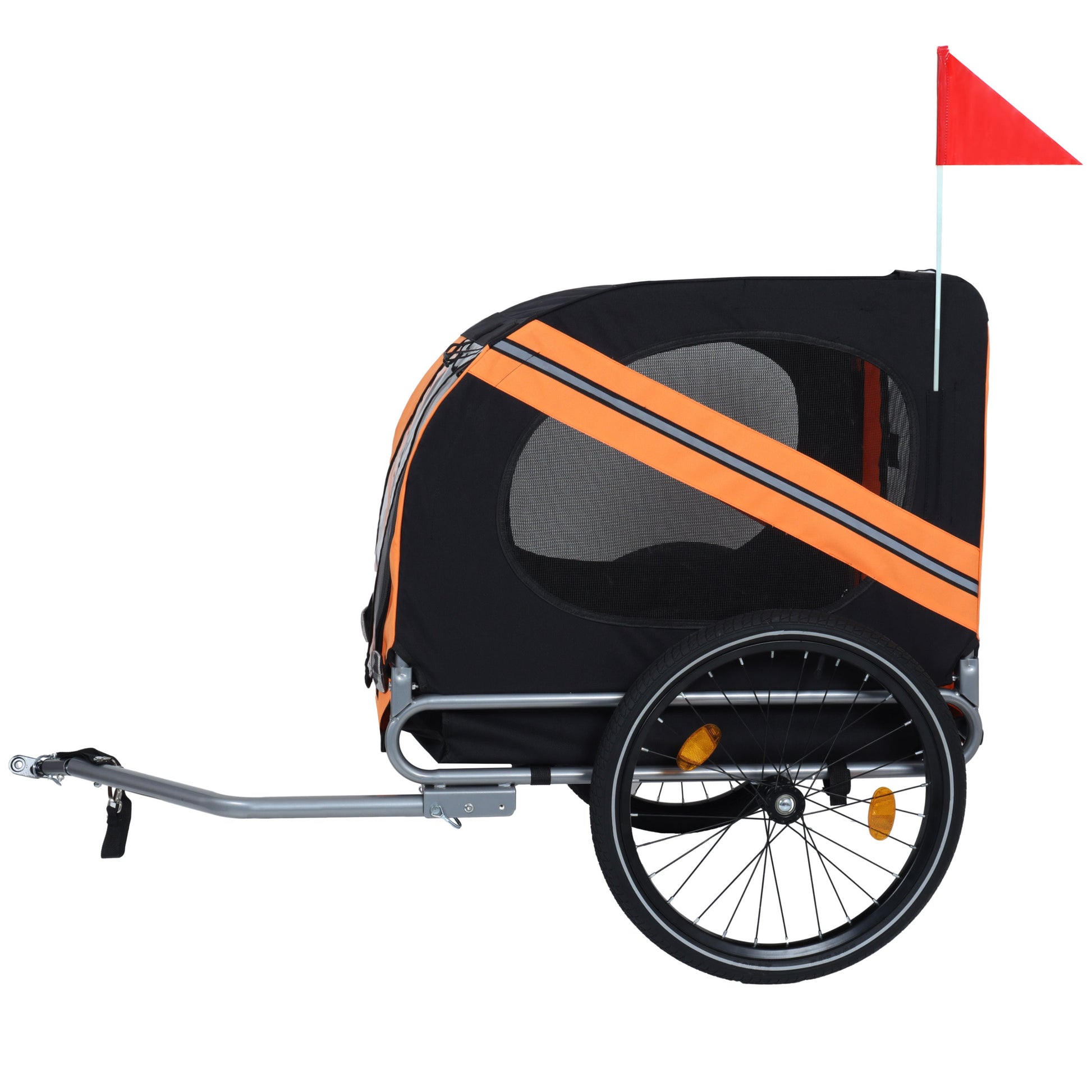 Large Folding Bike Trailer for Dogs by HouseOfZazla, all-terrain pet carrier on Tampa Home & Garden Store