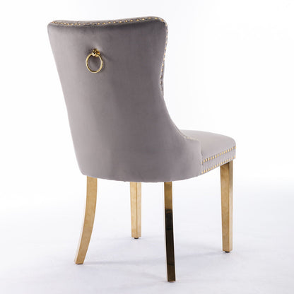 Nikki Modern Tufted Dining Chair Set of 2