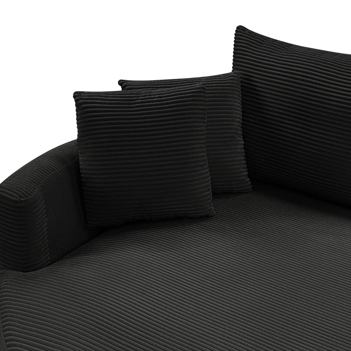 Oversized Double Chaise Sofa With USB Ports