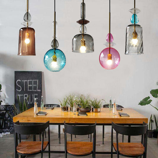 Bar Counter Macarons Candy Glass Chandeliers - Tampa Home & Garden Store