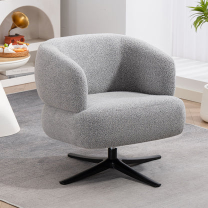 Cozy Cuddle Swivel Chair and Breathable Fabric