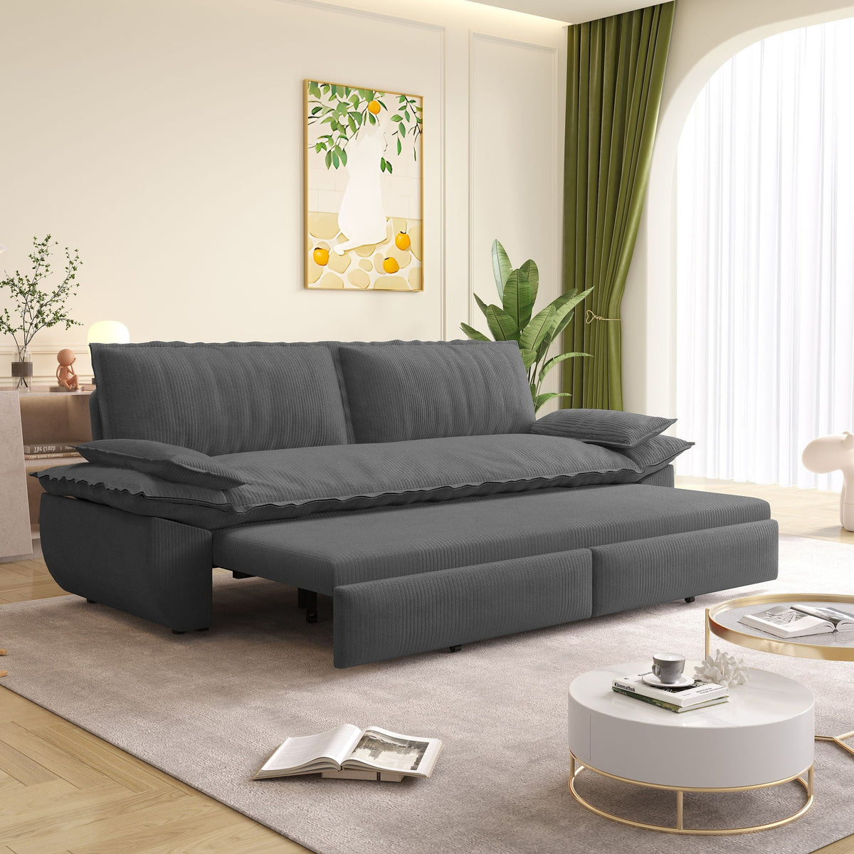 Queen Sleeper Bed and a 3 in 1 Convertible Sofa