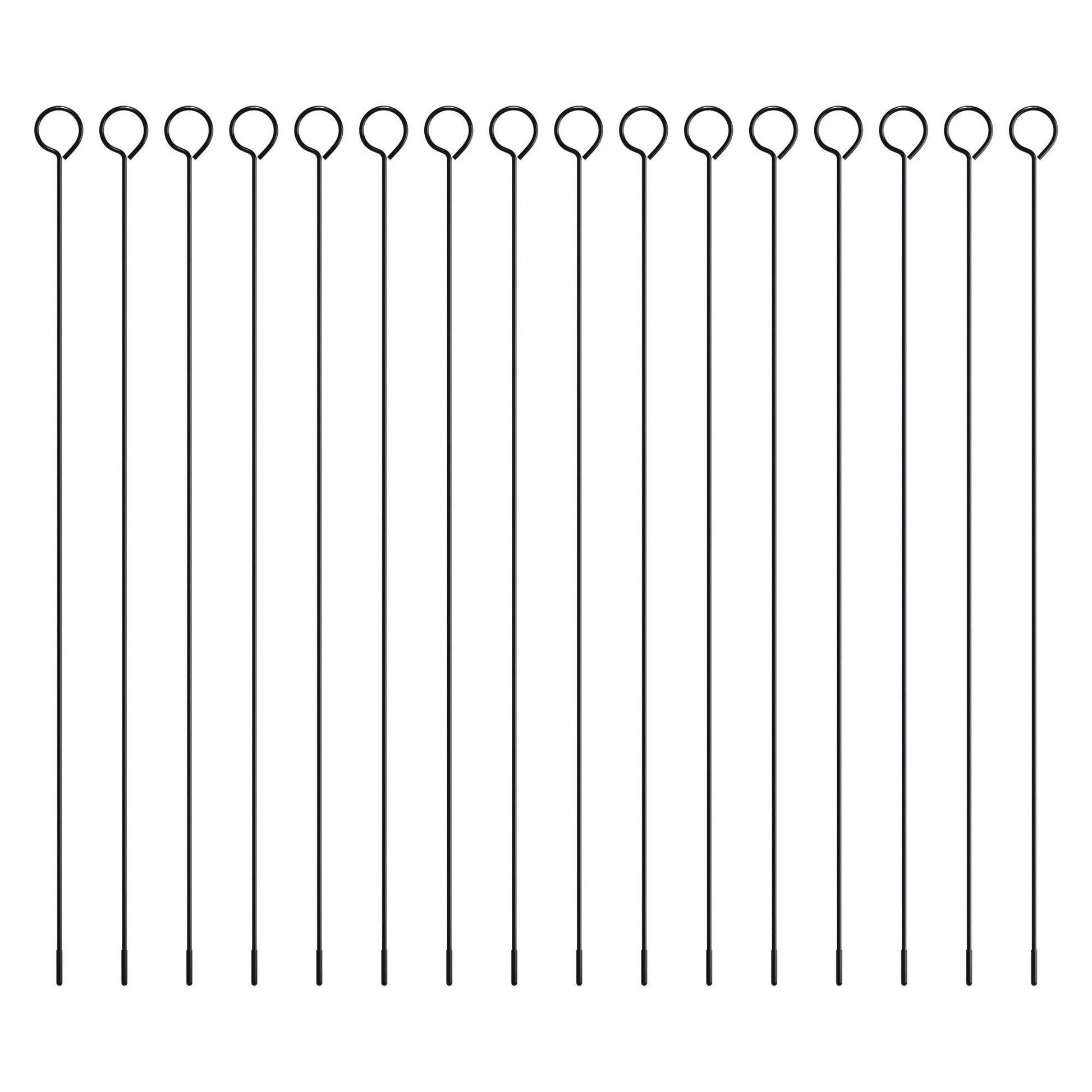 Dog playpen 16-panel black metal fence with loop-top panels for indoor/outdoor use on Tampa Home & Garden Store