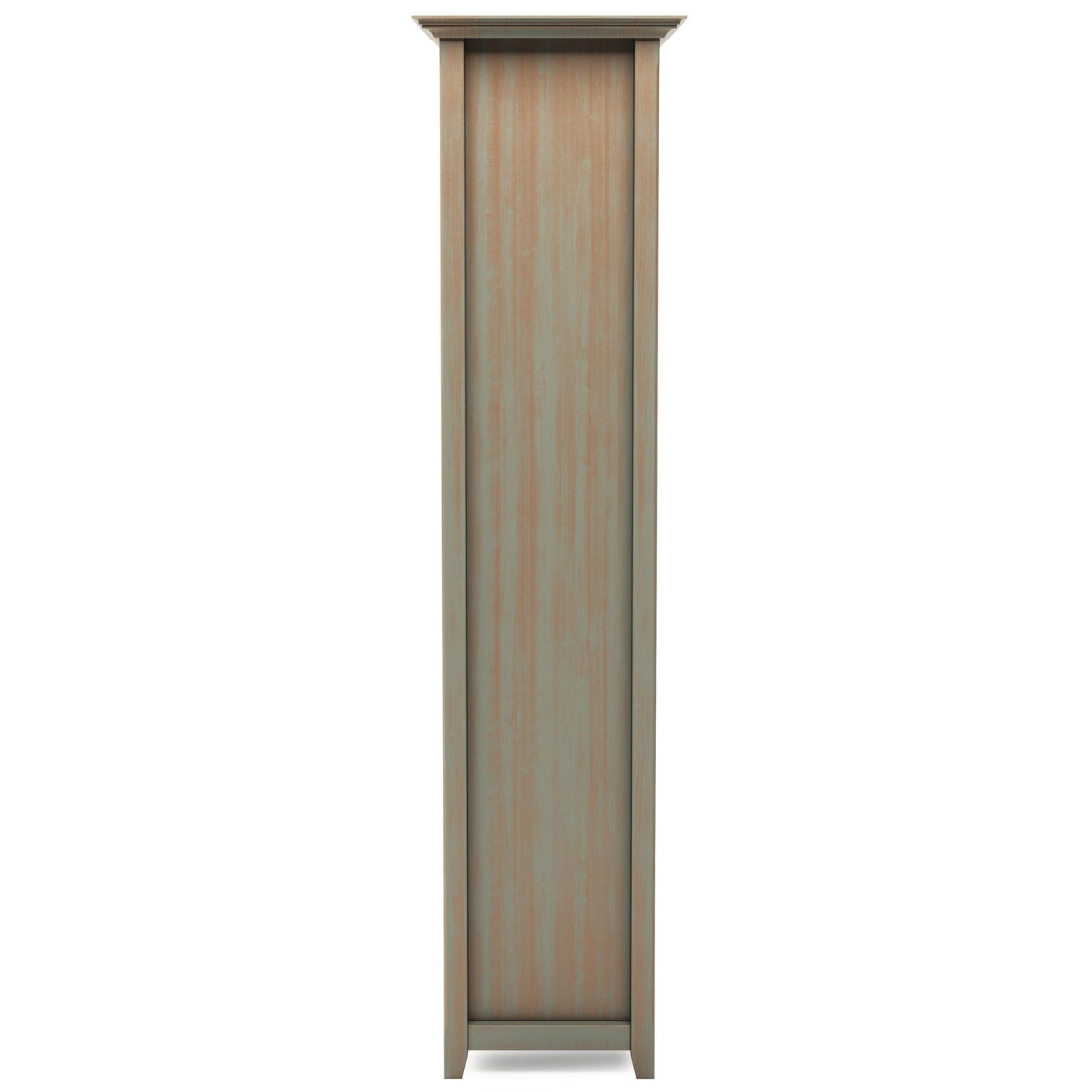 Amherst Five Shelf Bookcase Handcrafted Wood