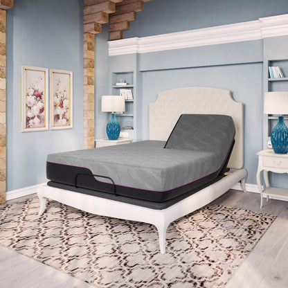 11in Renew Flex Cooling GelCare memory foam mattress by HouseOfZazla on blue bedroom on Tampa Home & Garden Store