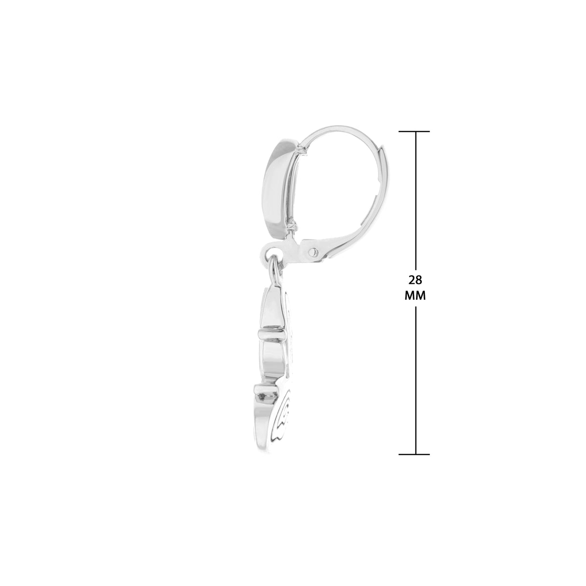 Mariposa Earrings Lever Back silver-tone by Lauren G Adams, Collections on Tampa Home & Garden Store