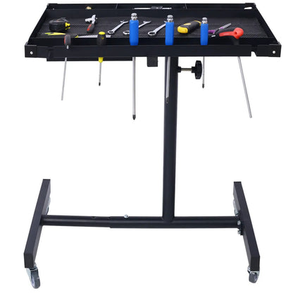 Adjustable Tear Down Work Table with Drawer