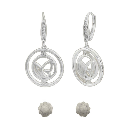 Sydney Leigh Butterfly Earrings by Lauren G Adams, crystal stones drop with butterfly motif on Tampa Home & Garden Store