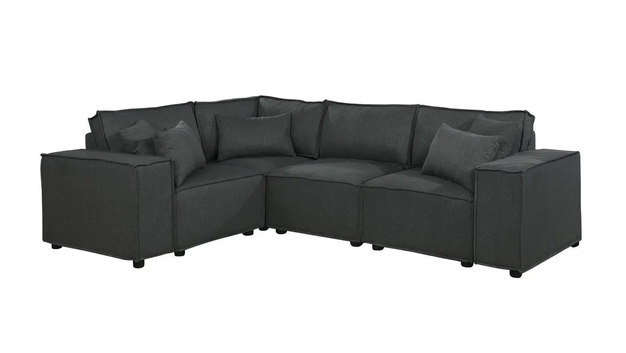 Melrose Modular Sectional Sofa with Ottoman
