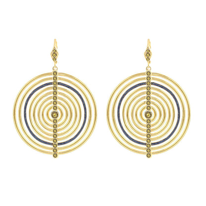 the Egyptian Queen Handpoured Drop Earring