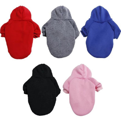 Pet Zen solid color dog sweaters set of 5 in red gray blue black pink on Tampa Home & Garden Store