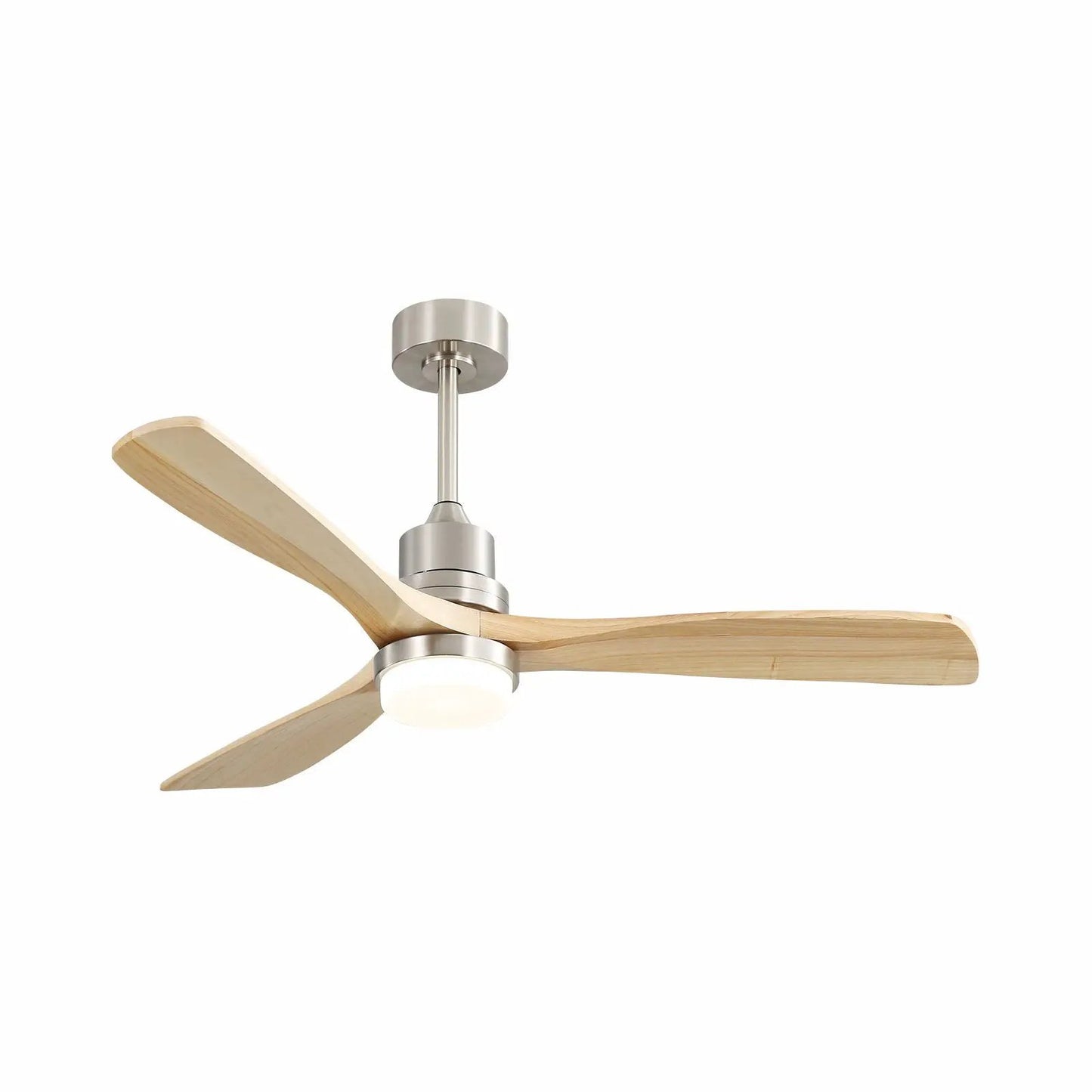 Indoor Ceiling Fan with Dimmable LED Light Remote