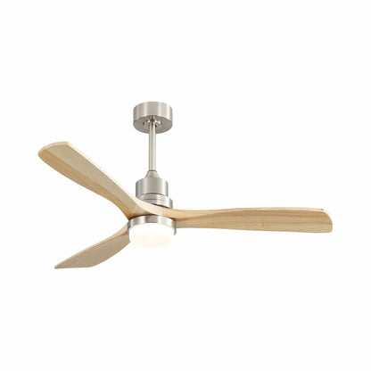 Indoor Ceiling Fan with Dimmable LED Light Remote