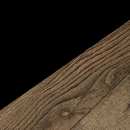 TV stand wood grain dark brown surface against black backdrop on Tampa Home & Garden Store