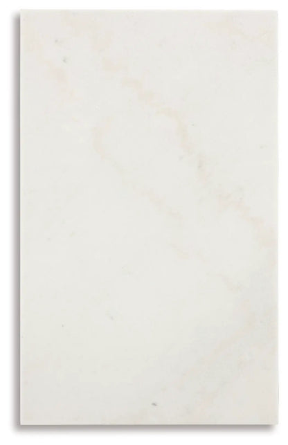 Fostead Rectangular Cocktail Table White Espresso