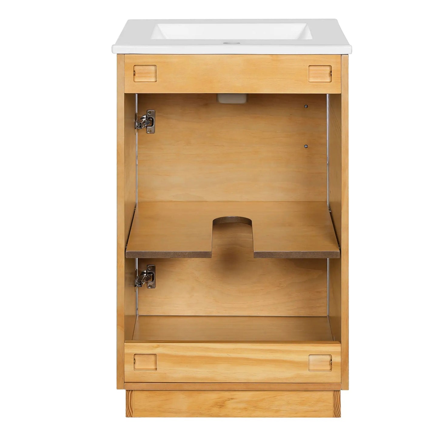 Bathroom Vanity with Sink, Freestanding Cabinet
