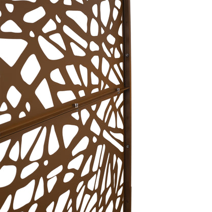 Freestanding Decorative Privacy Screen for Patio