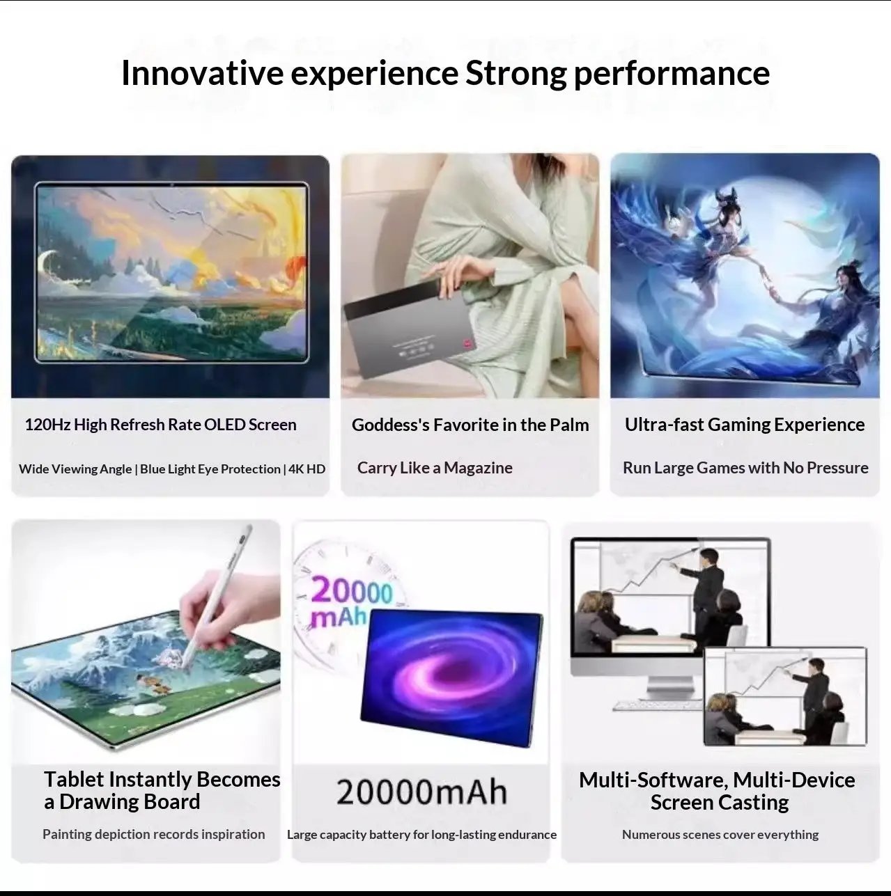 Tablet Samsung Galaxy Tab S10+ by FLIPSTYLEZLLC with 120Hz OLED and 20000mAh battery on Tampa Home & Garden Store