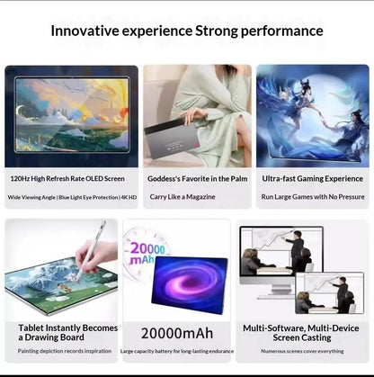 Tablet Samsung Galaxy Tab S10+ by FLIPSTYLEZLLC with 120Hz OLED and 20000mAh battery on Tampa Home & Garden Store
