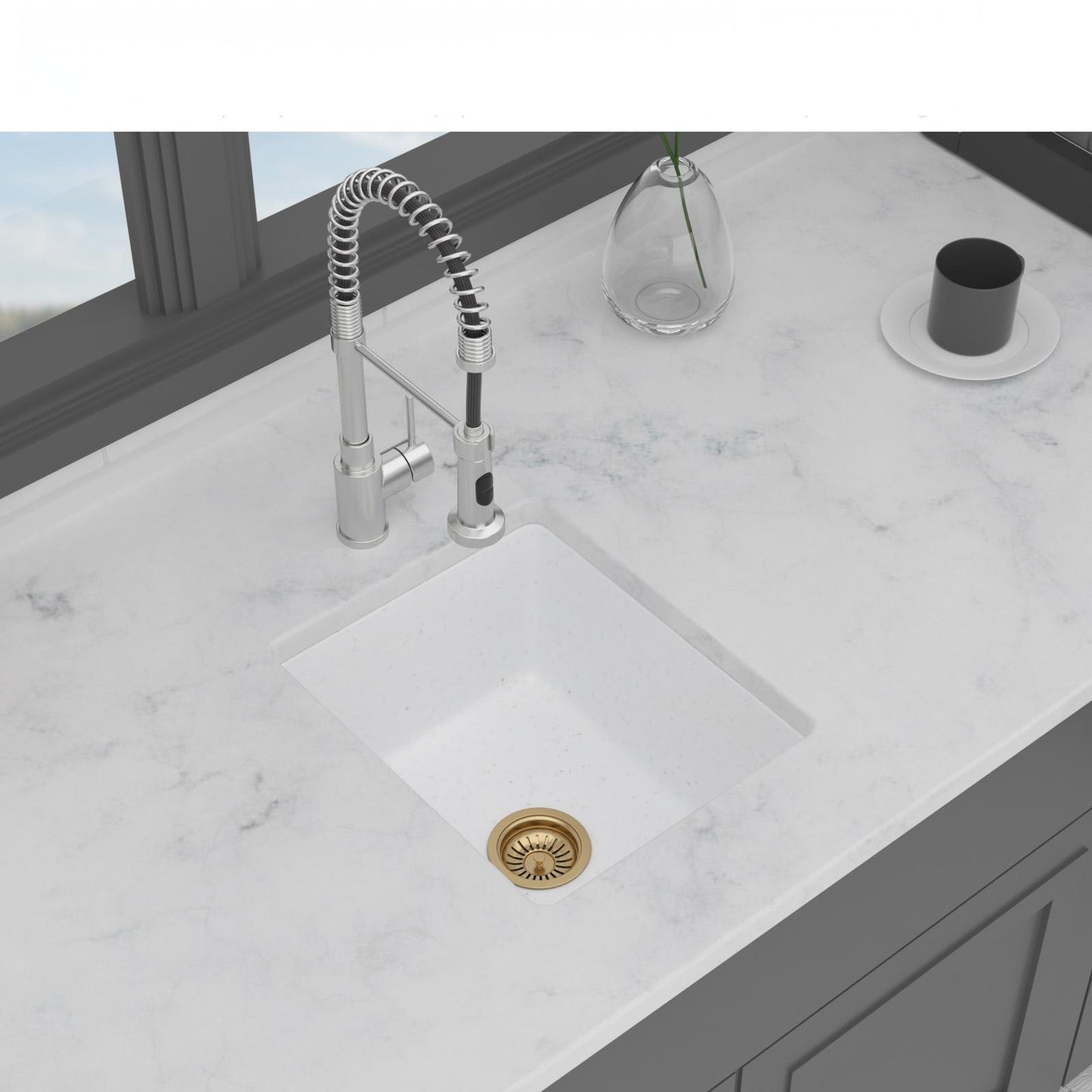 Quartz and Composite Undermount Kitchen Sink