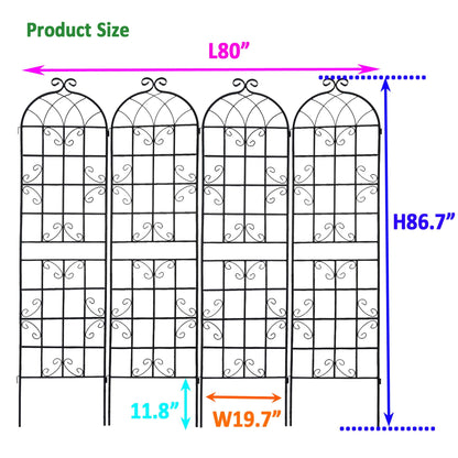 Metal Trellis For Climbing Plants And Vines
