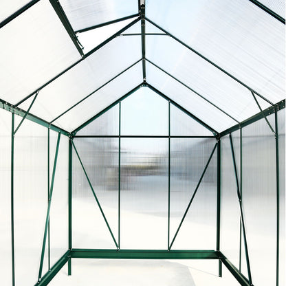 Heavy Duty Polycarbonate Greenhouse Kit and Door