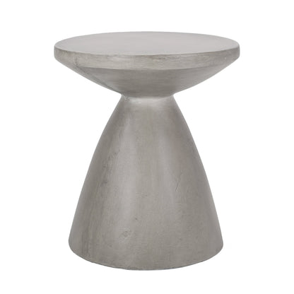 Outdoor and Lightweight Concrete Side Table