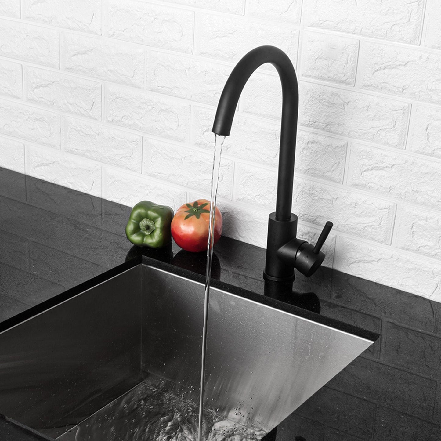 Modern Kitchen Sink Faucet with Single Handle