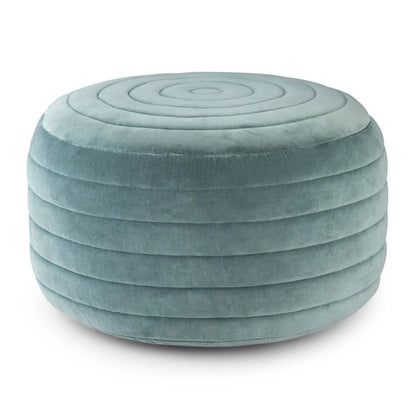 Vivienne Upholstered Round Pouf for Living Room