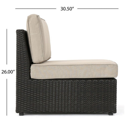 Santa Cruz and 8 Piece Outdoor Patio Sectional