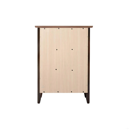 Daniel Nightstand With 3 Drawers In Wood Veneer
