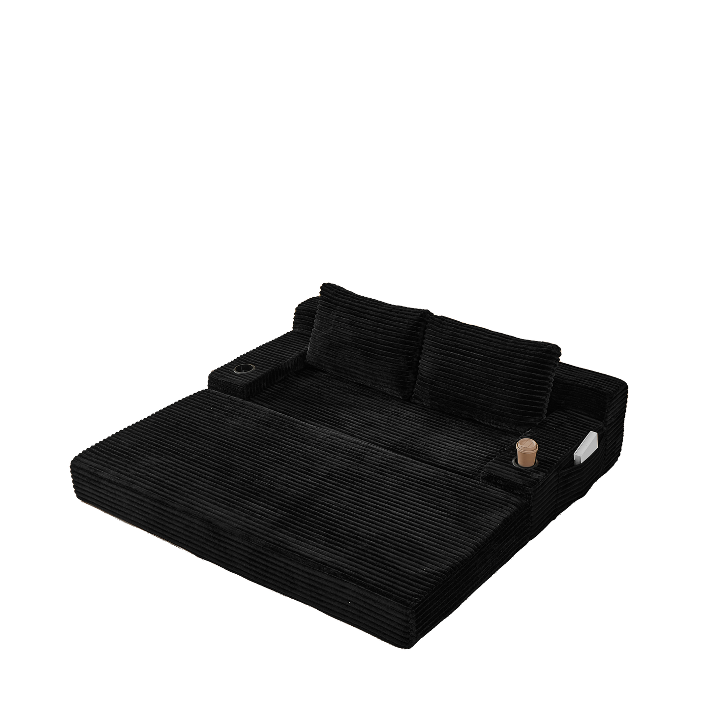 Comfortable Corduroy Two In One Sofa And Bed