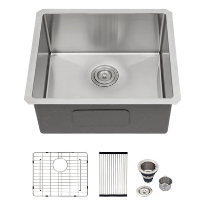 Modern Deep Single Bowl and Stainless Steel Sink
