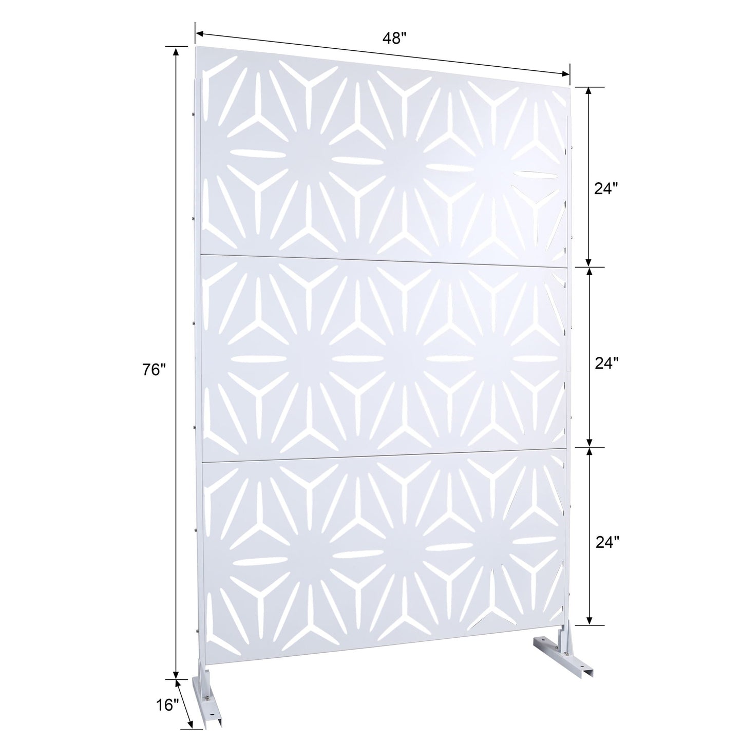 Outdoor and Indoor Metal Privacy Screens