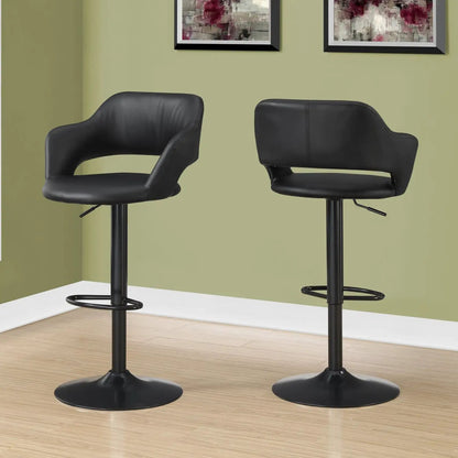 Swivel Bar Stool Adjustable Height Contemporary