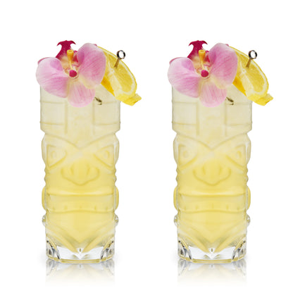 Pacific Crystal Tiki Glasses and Drinkware