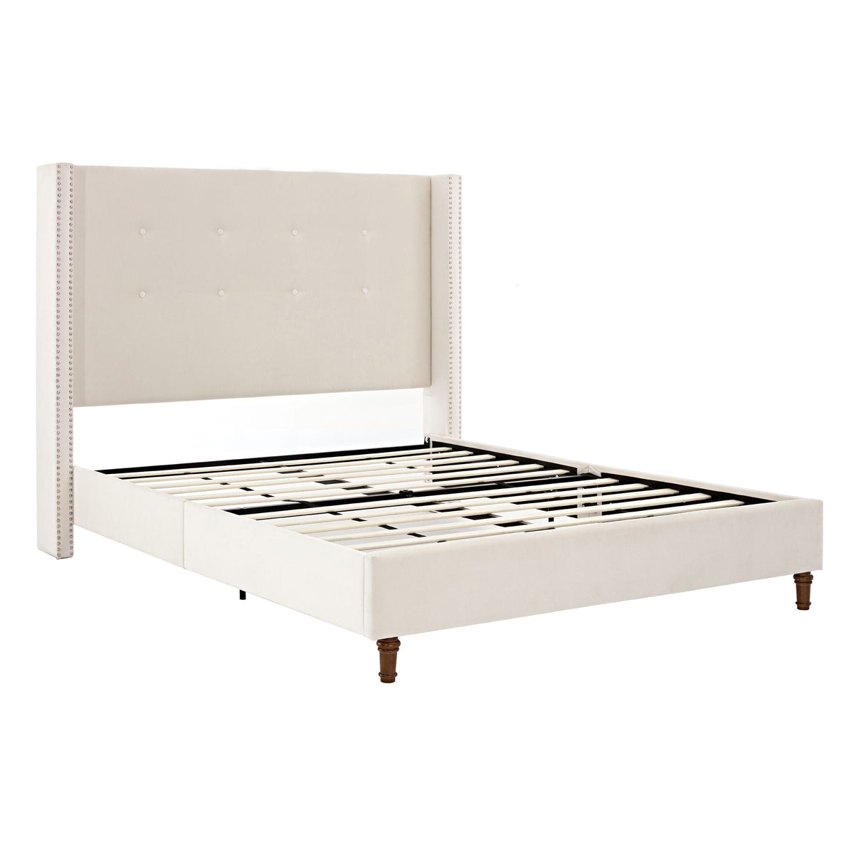 Peyton Upholstered Bed and a 54 Inch Headboard