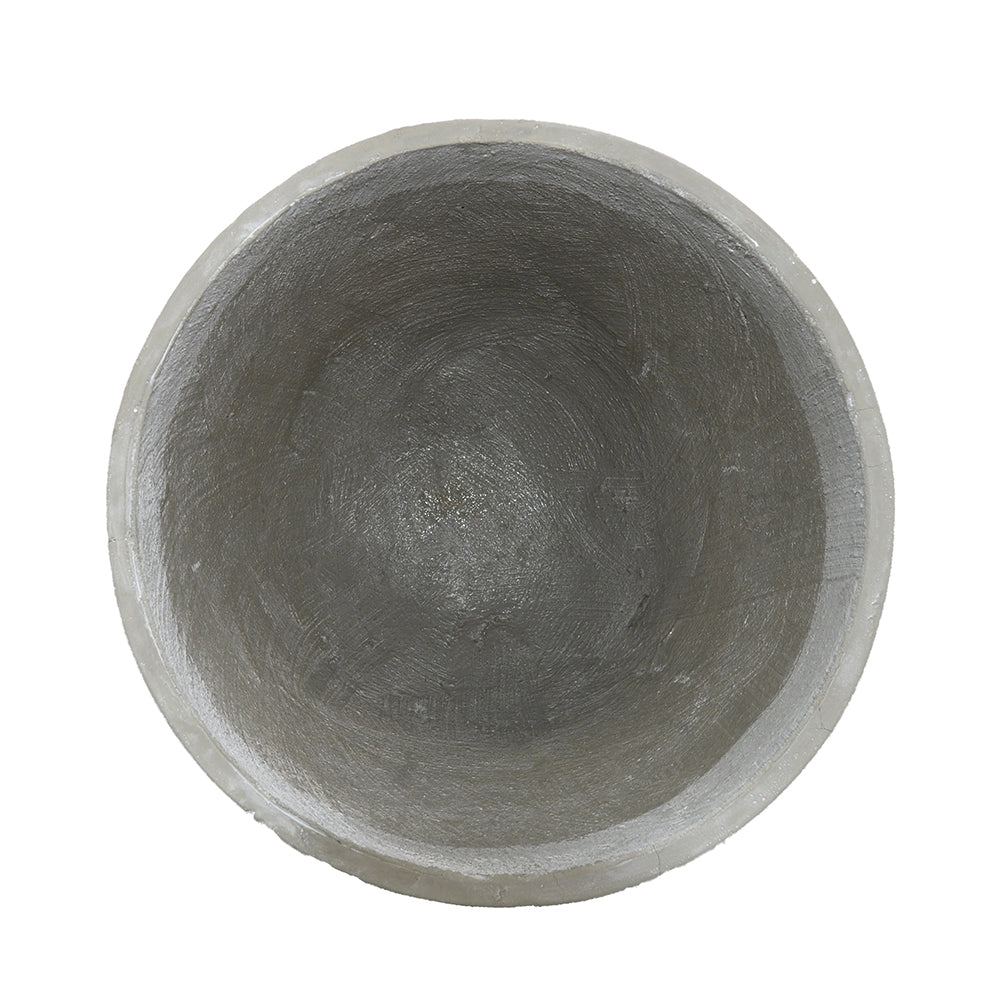 D16x22in planter with legs gray concrete by HouseOfZazla Garden Pot Saucers on Tampa Home & Garden Store