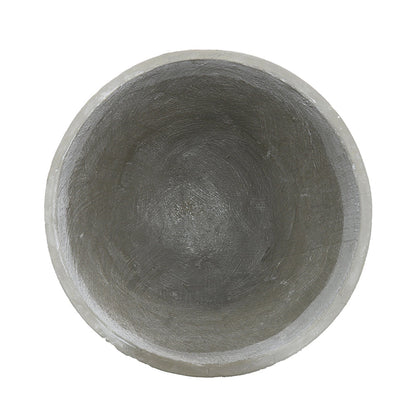 D16x22in planter with legs gray concrete by HouseOfZazla Garden Pot Saucers on Tampa Home & Garden Store
