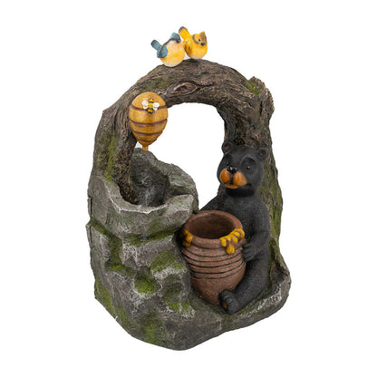 Decorative Woodland Two Tier Fountain for Outdoor