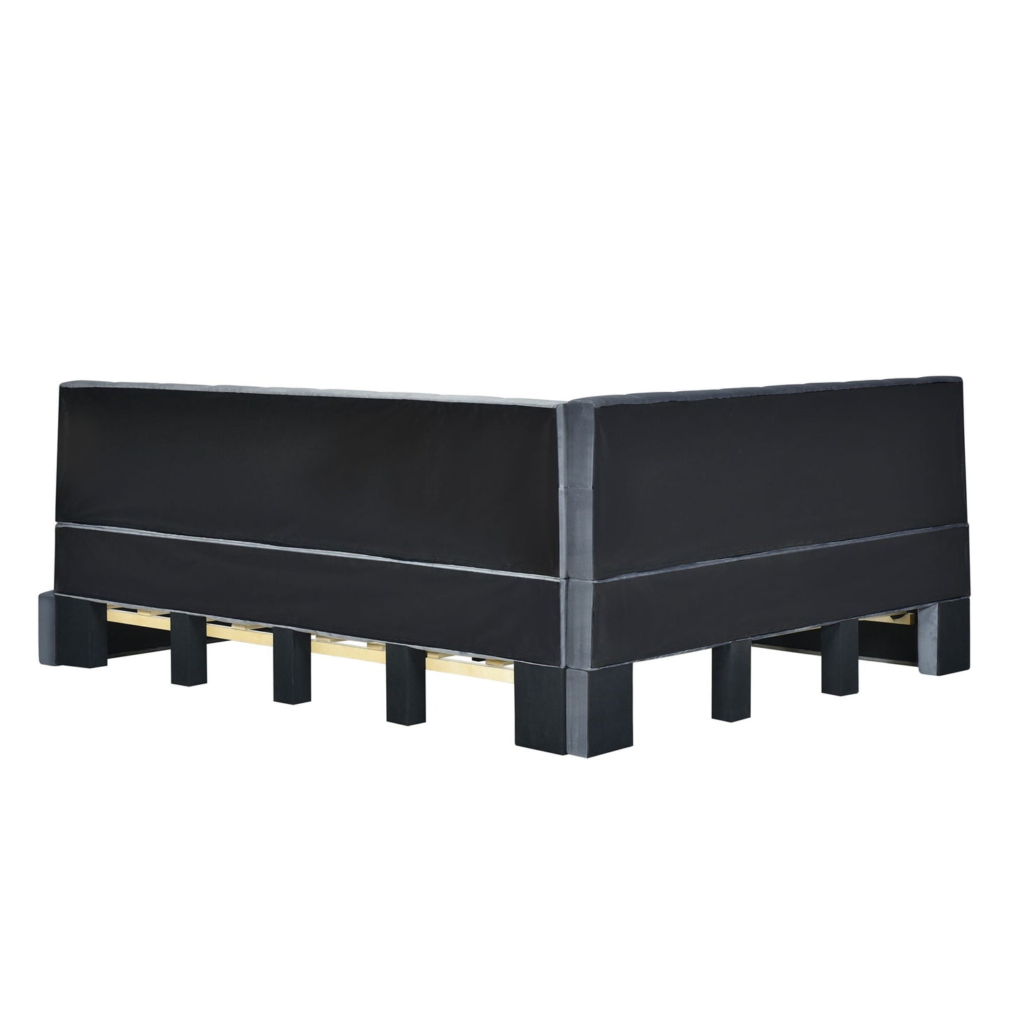 the Elegant Mid Century Modern Velvet Daybed