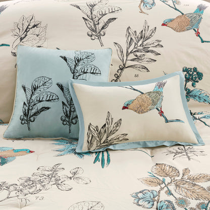 7 Piece Cotton Comforter Set and a Khaki Print