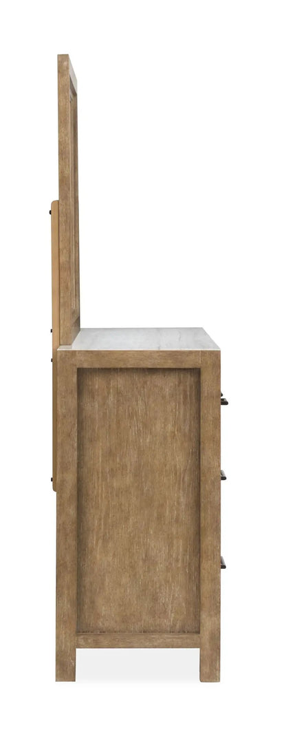 Plum Creek Drawer Dresser in Burnished Finish