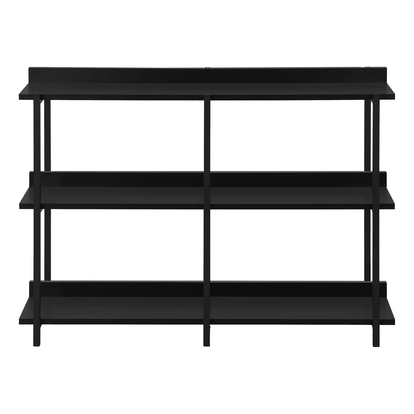 Accent Console Table 3-tier black metal entryway by Unique Piece Furniture on Tampa Home & Garden Store