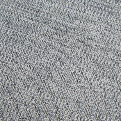 Arm chair grey woven upholstery fabric close-up texture on Tampa Home & Garden Store