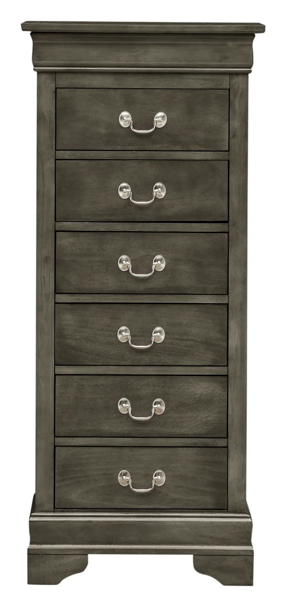 Lingerie chest in dark espresso with silver cup pulls Unique Piece Furniture on Tampa Home & Garden Store