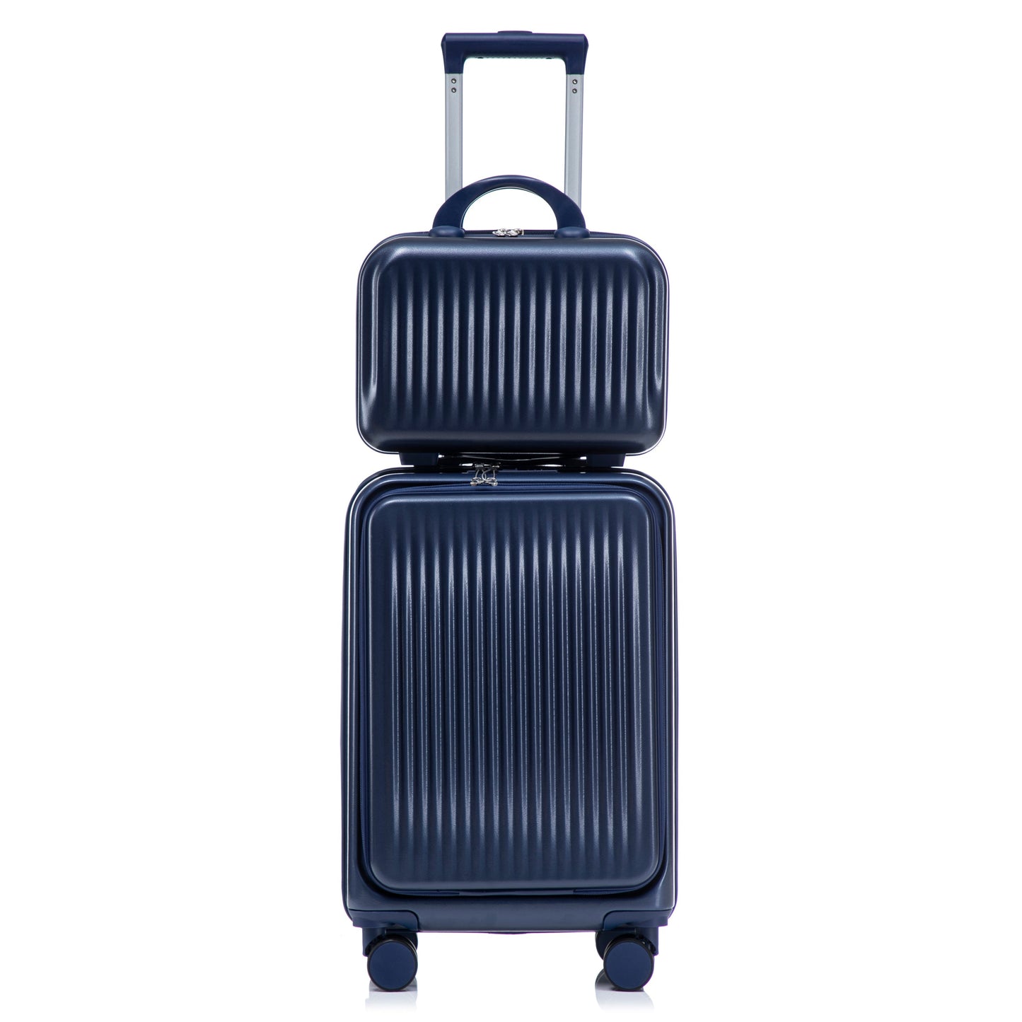 14'/20' ABS Spinner Wheel Luggage Set navy hard-shell by HouseOfZazla on Tampa Home & Garden Store