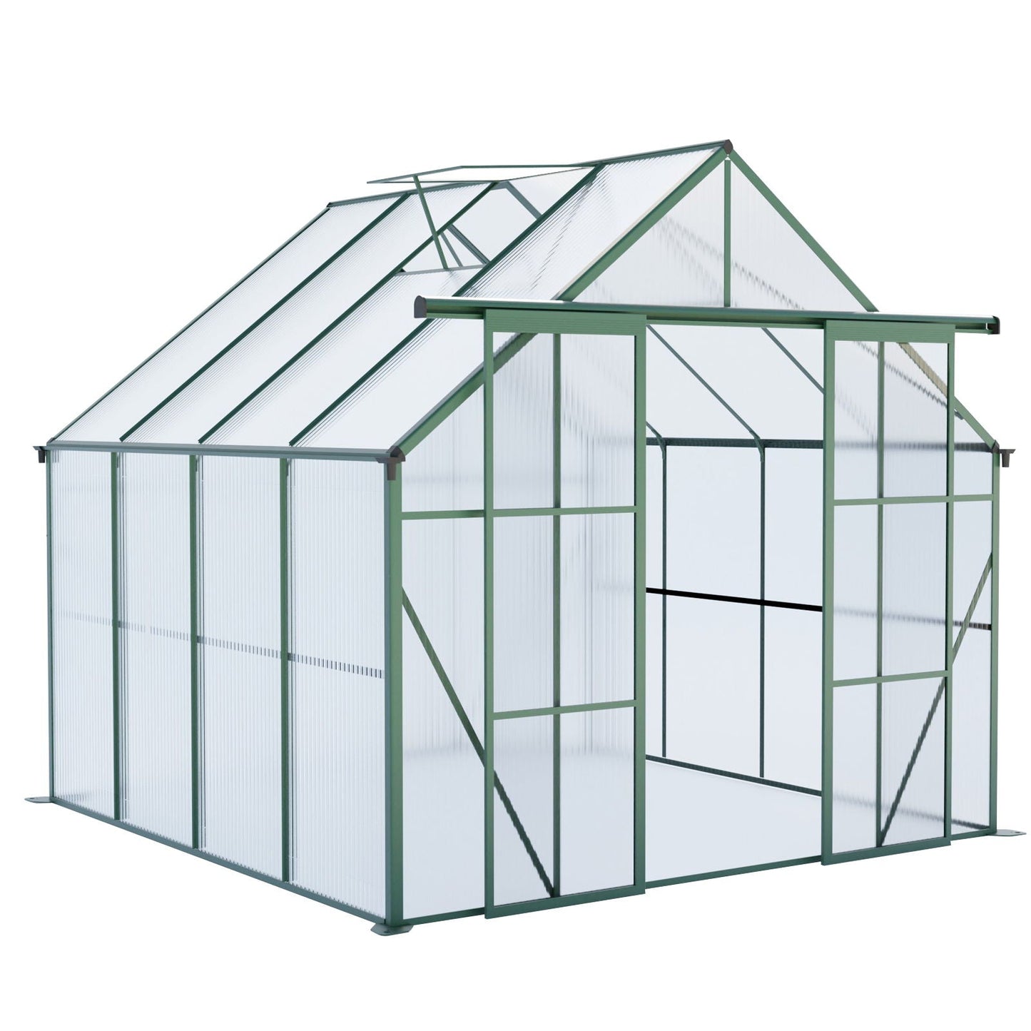 Heavy Duty Double Door Polycarb House and Pegs