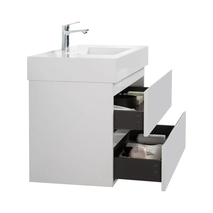 Alice Wall Mounted Floating Vanity With Sink