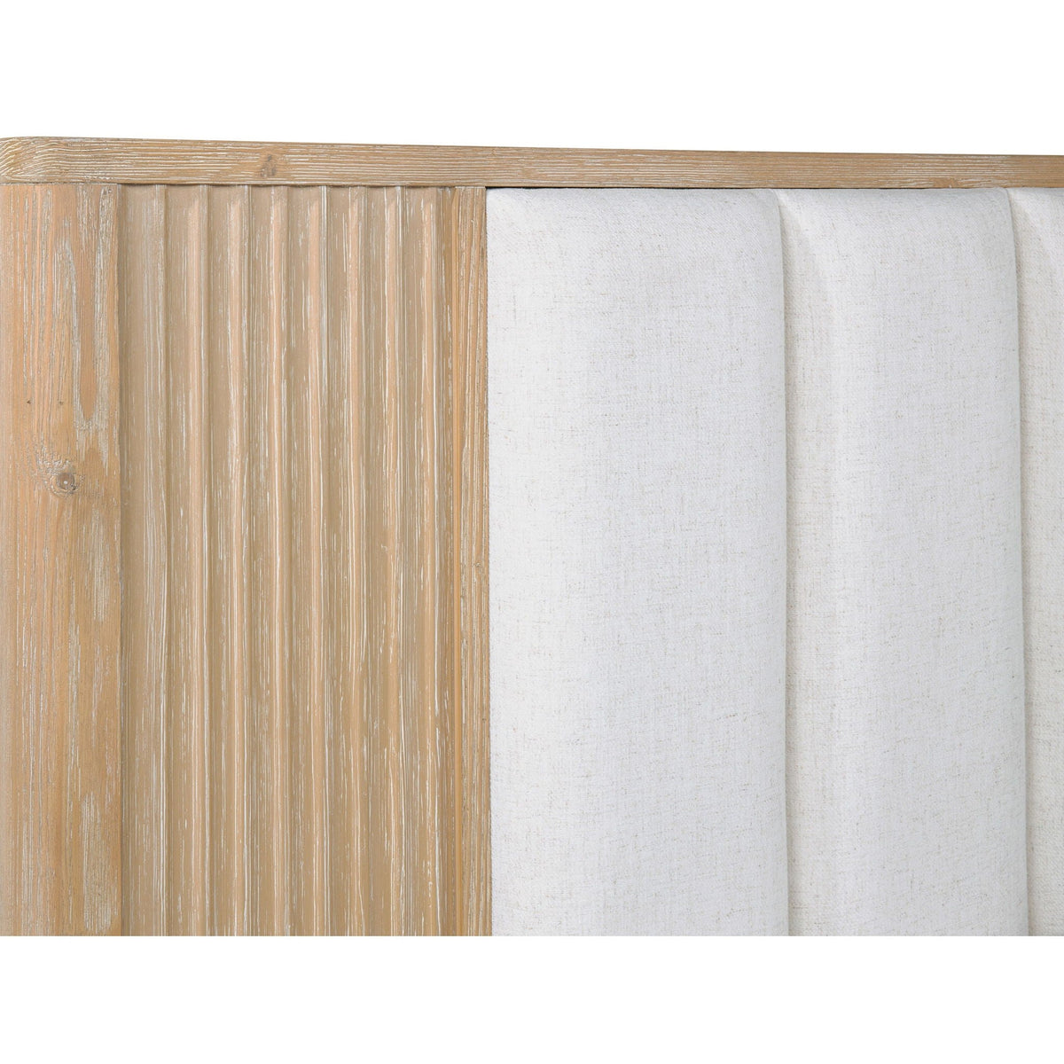 Modern High Headboard Bed And Wood Finish